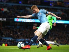 De Bruyne on song as City sweep aside Cardiff to retake top spot