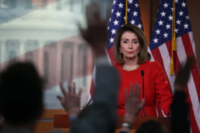 Speaker of the House Nancy Pelosi and her Democratic caucus spearheaded the reauthorization effort