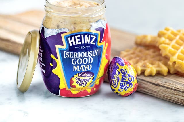 The Heinz Cadbury Creme Egg mayonnaise