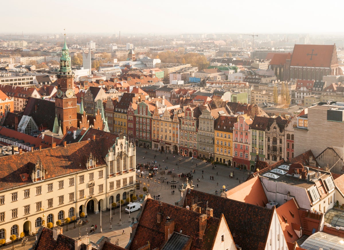 Wroclaw has pretty, pedestrianised avenues (Getty)