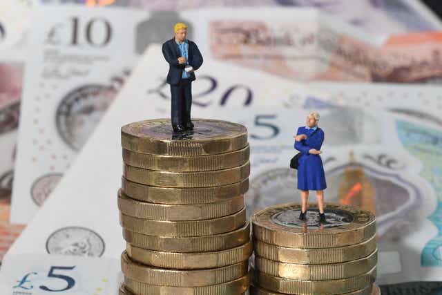 The gender pay gap is still wide