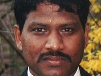 Ravi Katharkamar, 54, died after he was stabbed in the chest as he opened Marsh Food and Wine in Pinner, northwest London, on 24 March 2019.