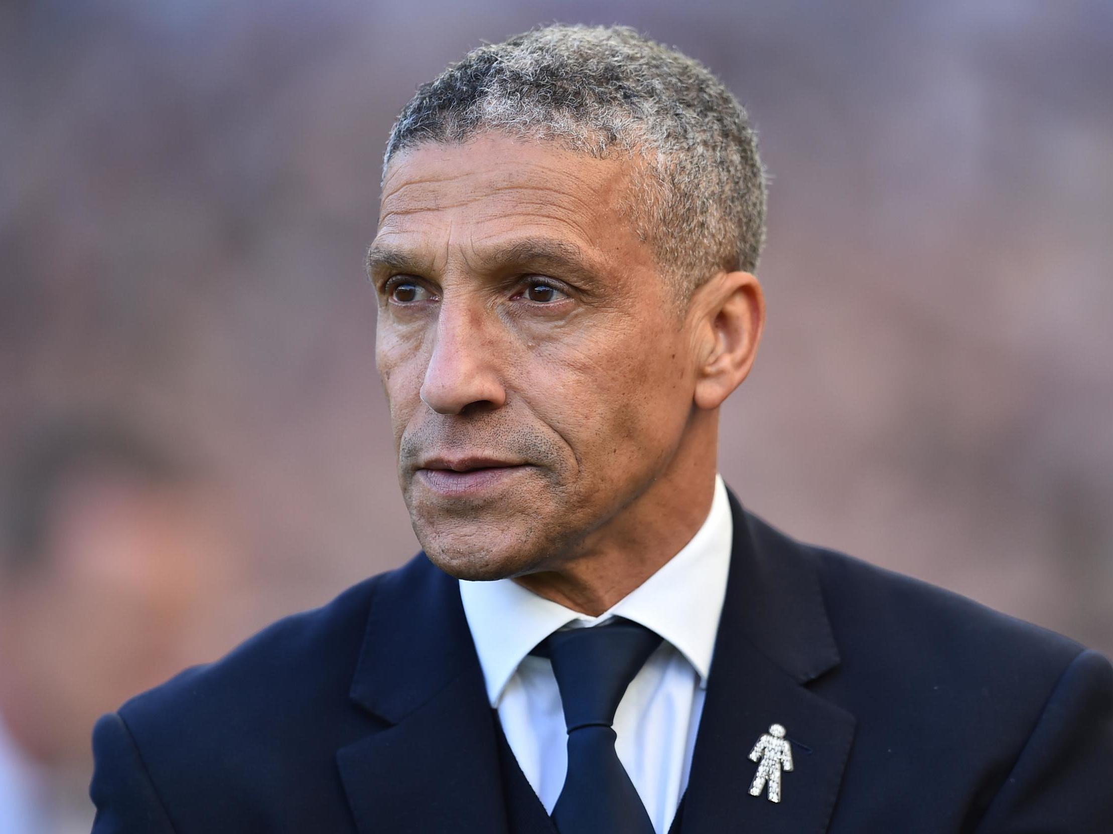 Chris Hughton is disappointed at Brighton’s decision