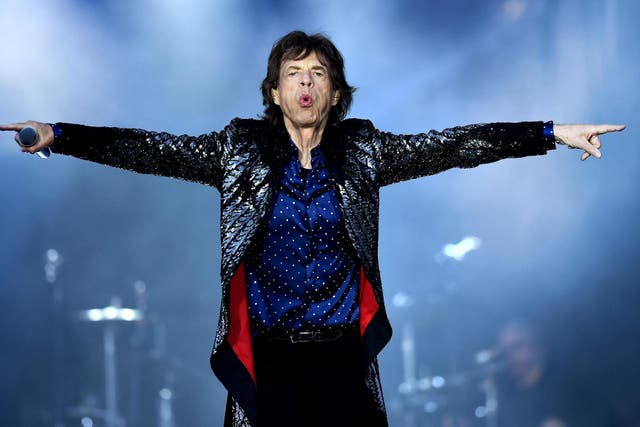 Mick Jagger of The Rolling Stones performs live on stage on the opening night of the European leg of their No Filter tour at Croke Park on 17 May, 2018 in Dublin, Ireland.
