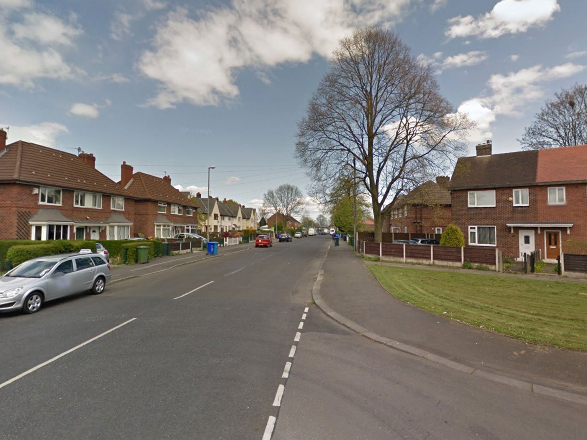 The 20-year-old victim was found seriously injured at a property in Crossacres Road, Wythenshawe