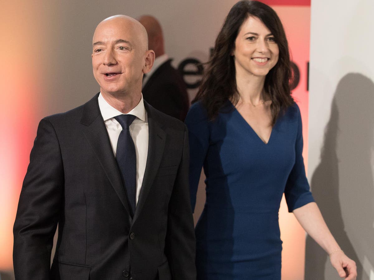 Amazon's Jeff Bezos pays out $38bn to ex-wife Mackenzie in divorce settlement