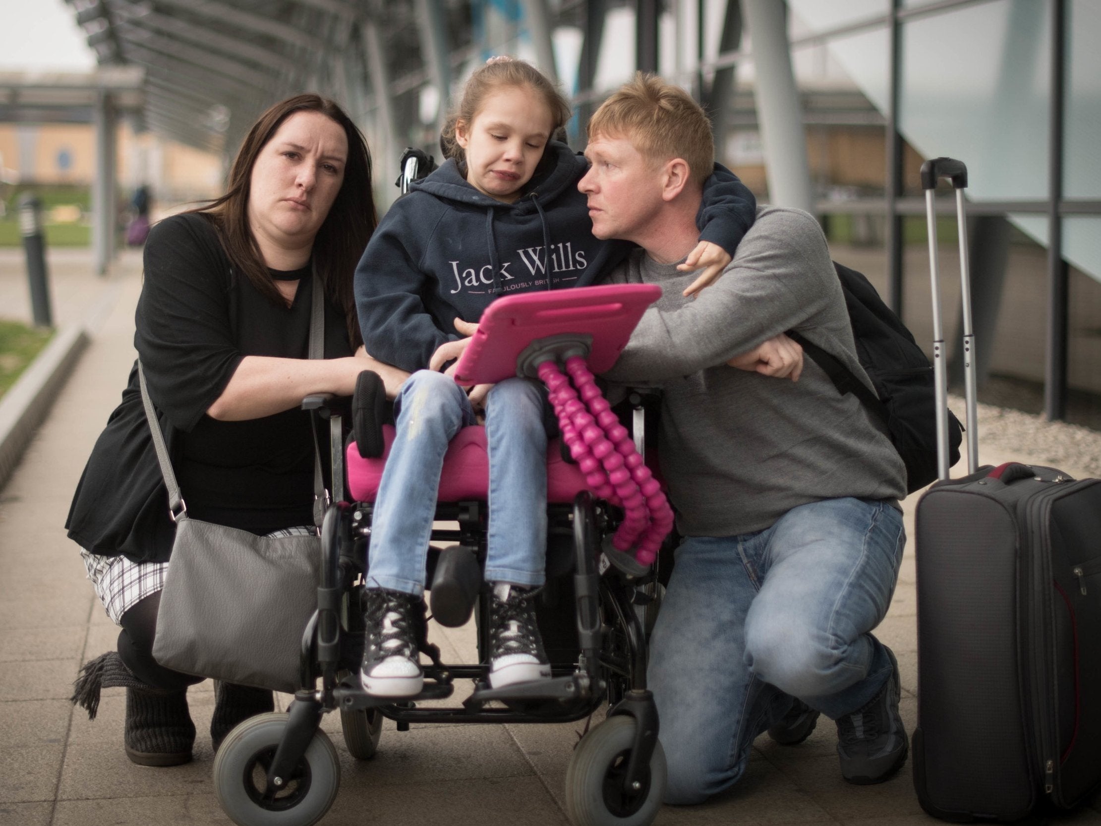 Mother left in tears after medical cannabis for epileptic daughter confiscated at airport
