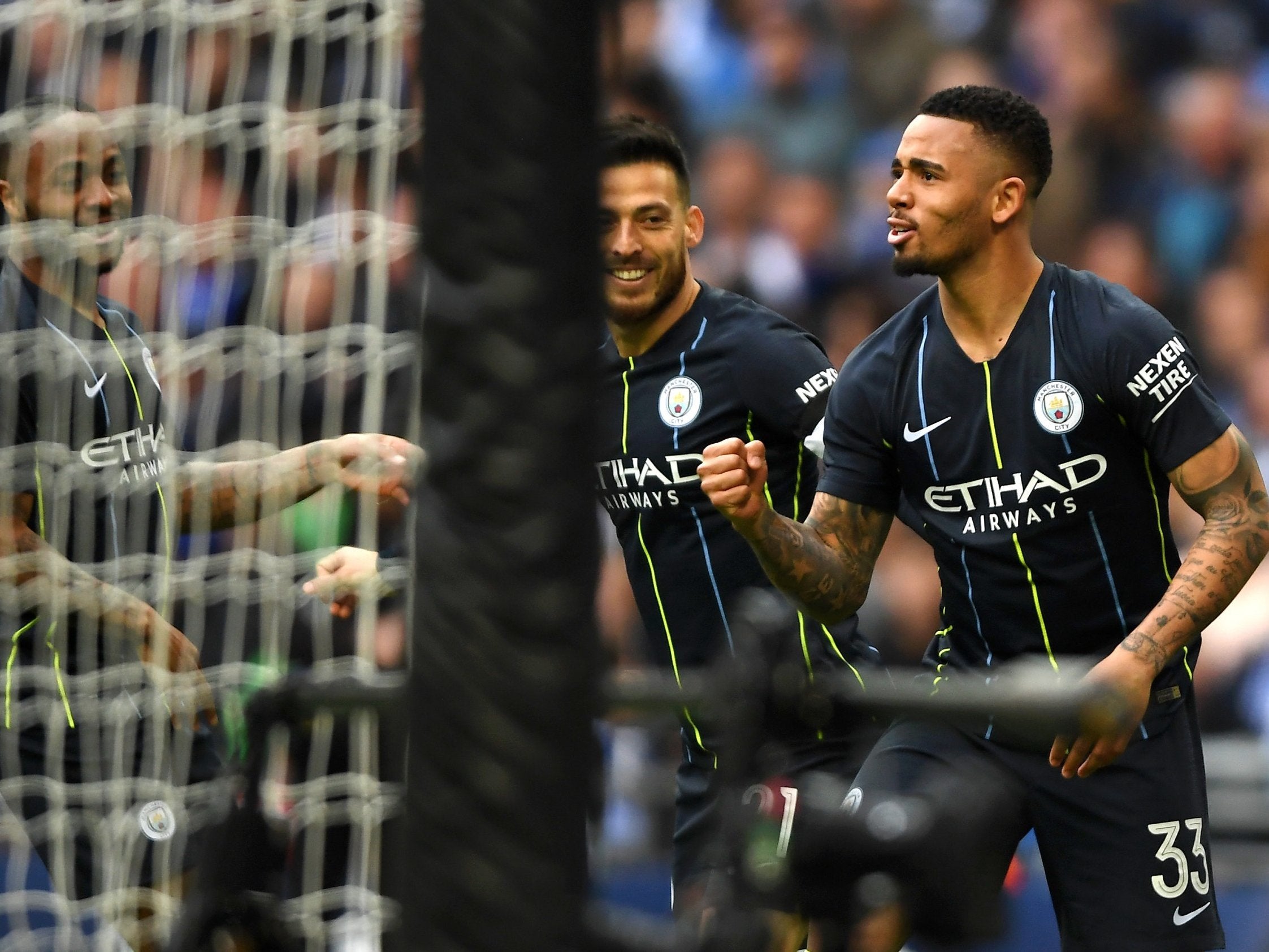 Manchester City vs Brighton result: Gabriel Jesus delivers to squeeze into FA Cup final