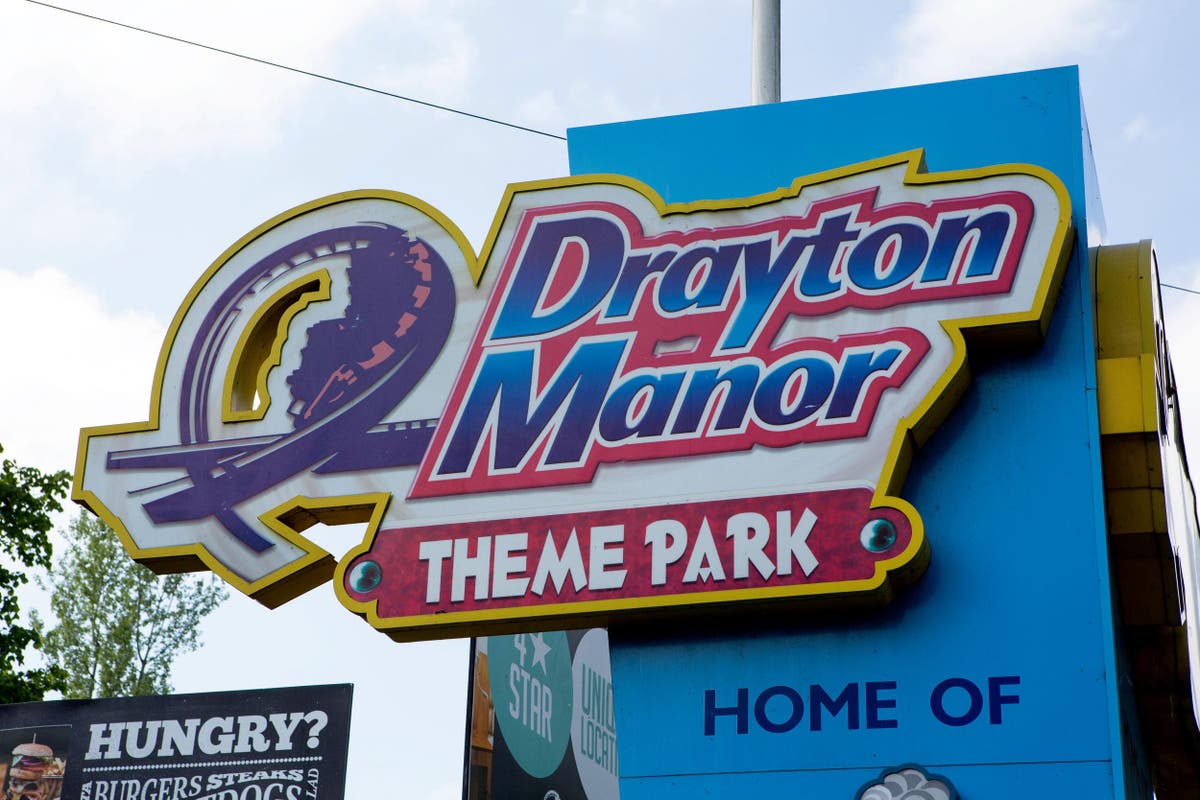 Drayton Manor theme park visitors stranded 120ft in the air after Shockwave rollercoaster breaks down