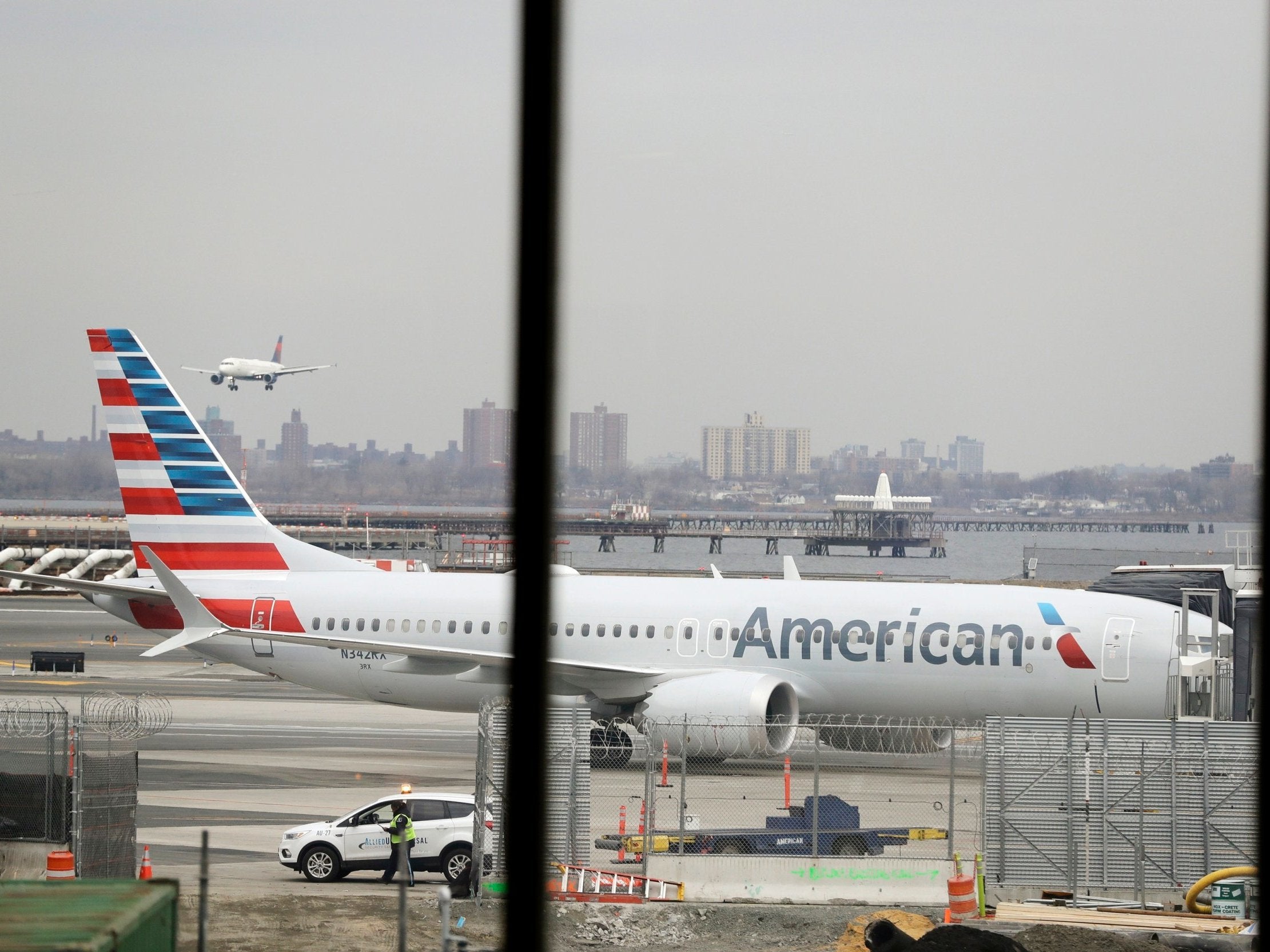 File image of American Airlines Boeing 737 Max 8 plane.