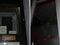 MP’s constituency office windows smashed in ‘Brexit-related attack’