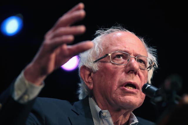  Democratic presidential candidate senator Bernie Sanders says policy will be funded by a new tax on Wall Street speculation