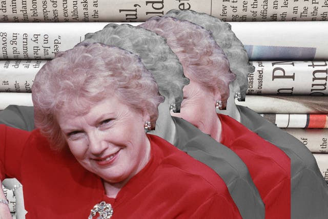 The late Denise Robertson was resident agony aunt on the ITV show ‘This Morning’
