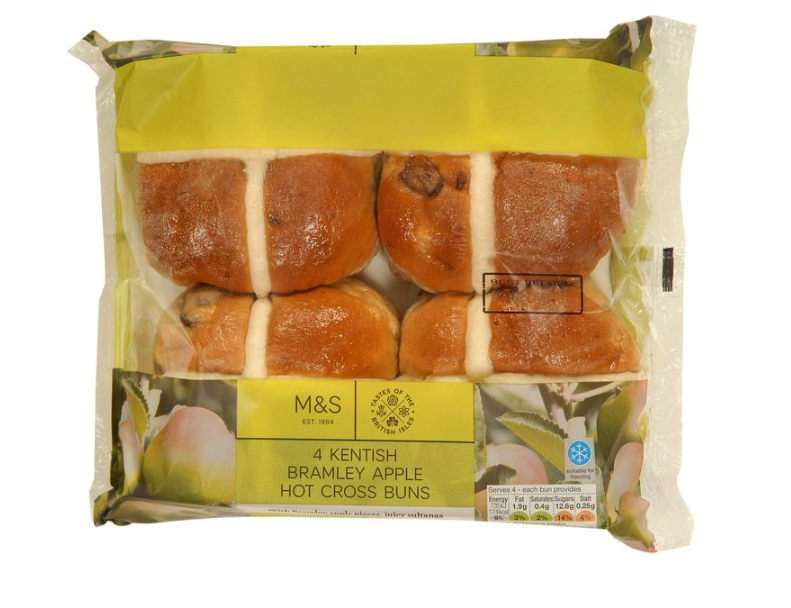 M&S now has vegan hot cross buns (Marks & Spencer)