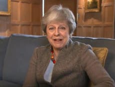 Theresa May is sitting on her sofa saying don’t panic, so don’t panic