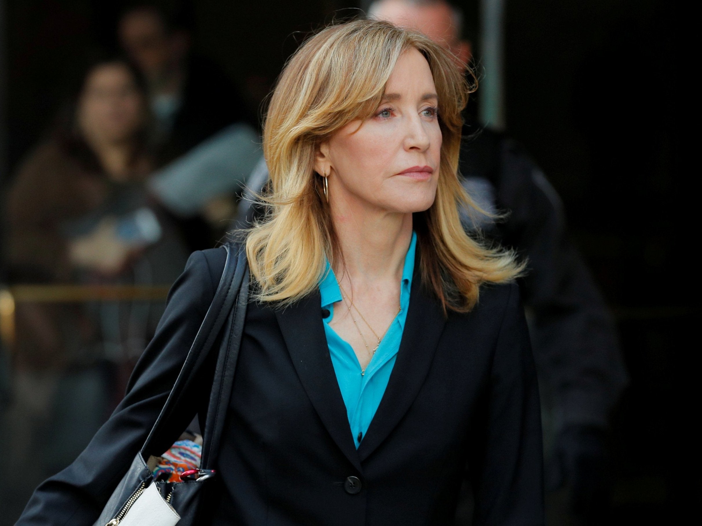 Felicity Huffman pled guilty yesterday