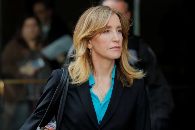 Felicity Huffman pled guilty yesterday