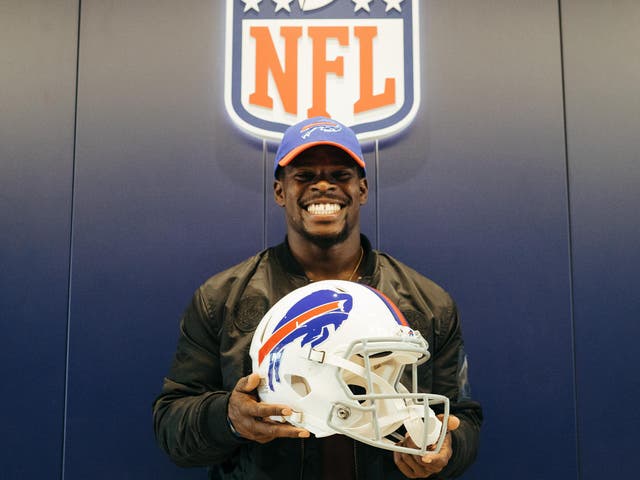 Wade has joined the Bills in the latest stage of his transition to the NFL