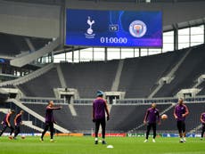 Son and De Bruyne clash over Tottenham's new stadium