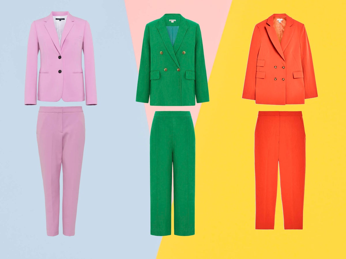 6 best women's coloured suits, The Independent