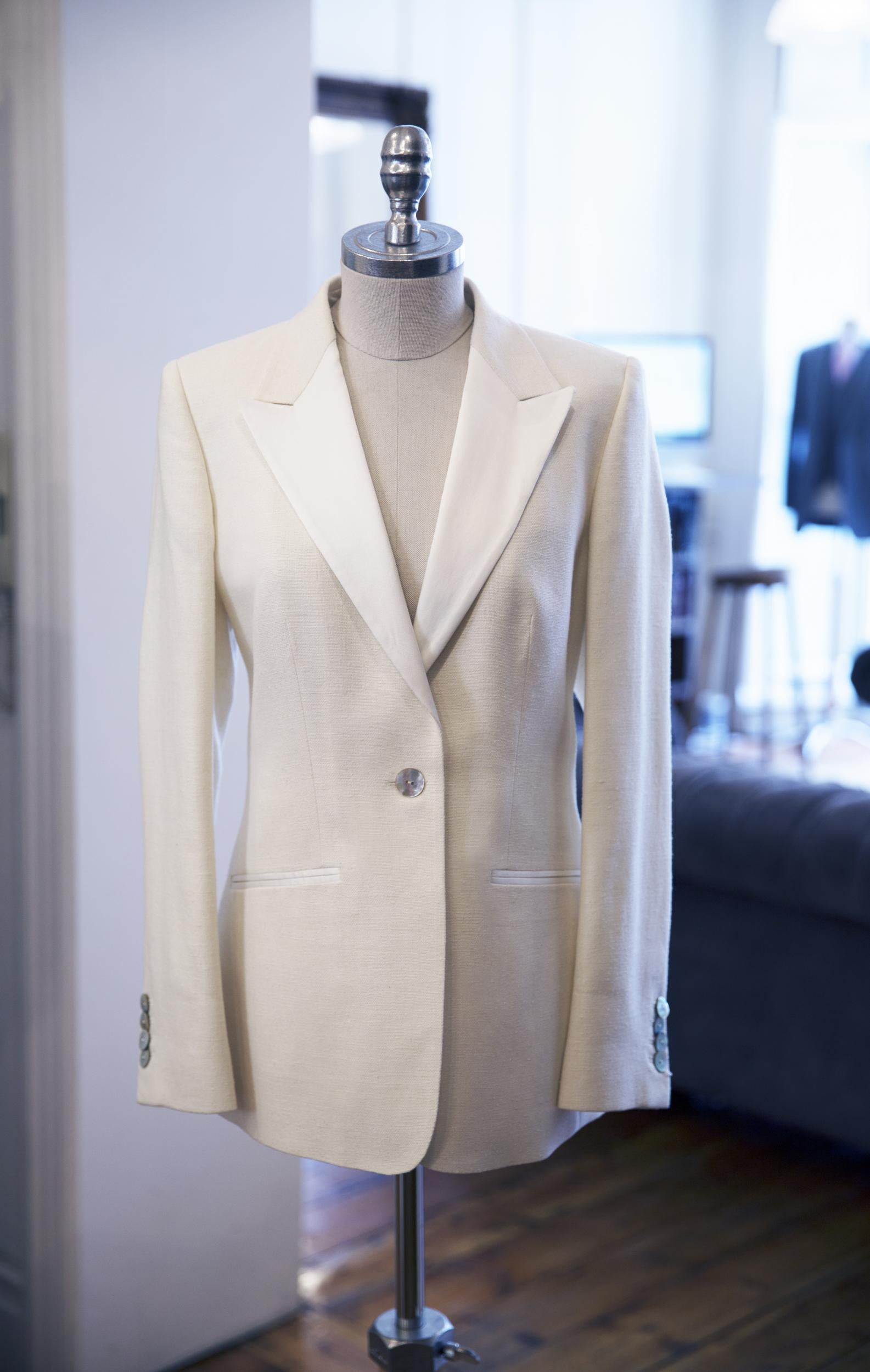 A white suit in Gormley &amp; Gamble (Gormley &amp;amp; Gamble )