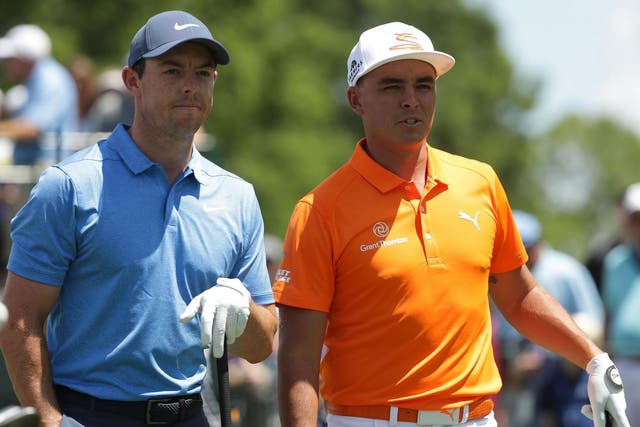 Rory McIlroy and Rickie Fowler will tee off together
