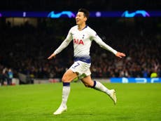 Son gives Spurs well-deserved advantage over Manchester City
