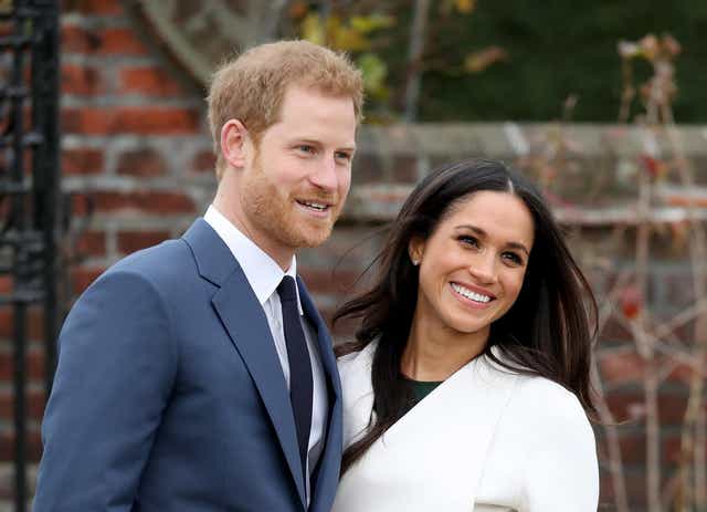 The Duke and Duchess of Sussex announce engagement in November 2017, Kensington Palace