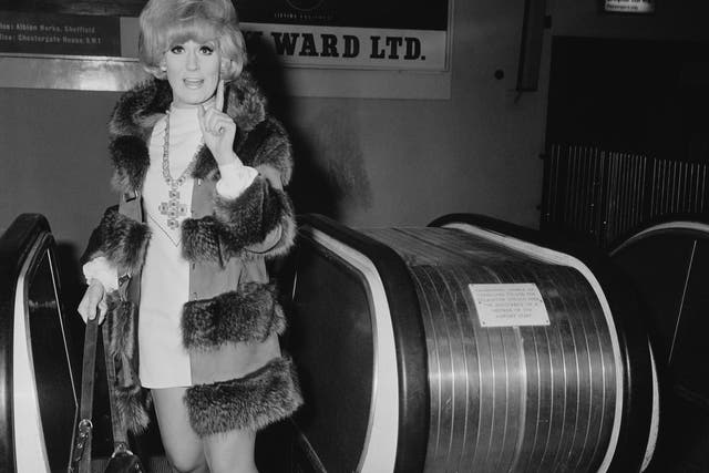 The singer at Heathrow airport in 1969, the year she released her defining ‘Dusty in Memphis’ album