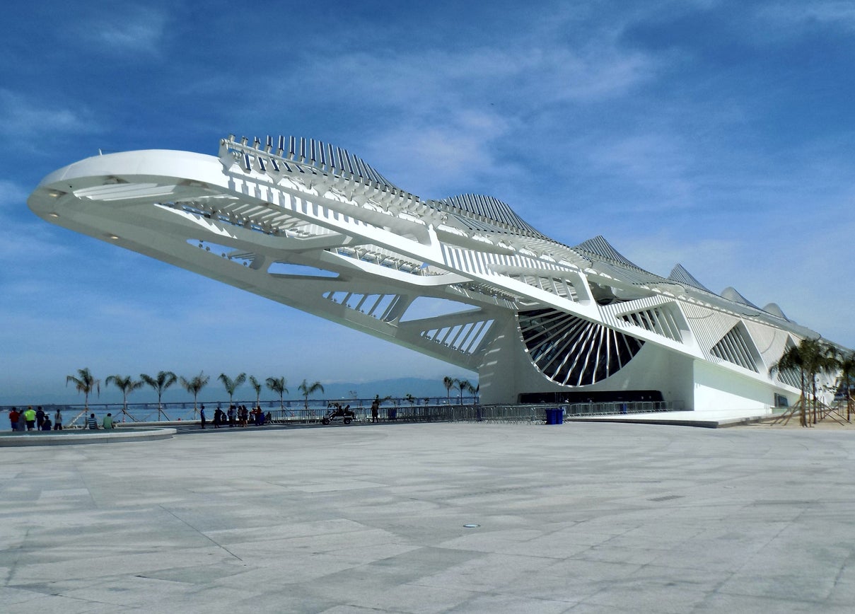 The Museum of Tomorrow is worth a visit for the architecture alone