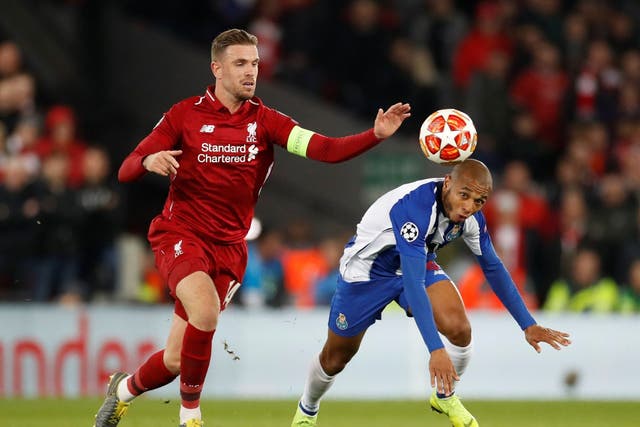 Jordan Henderson captains Liverpool to victory over Porto