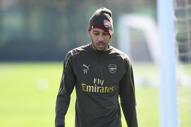 Aubameyang is in line for a recall