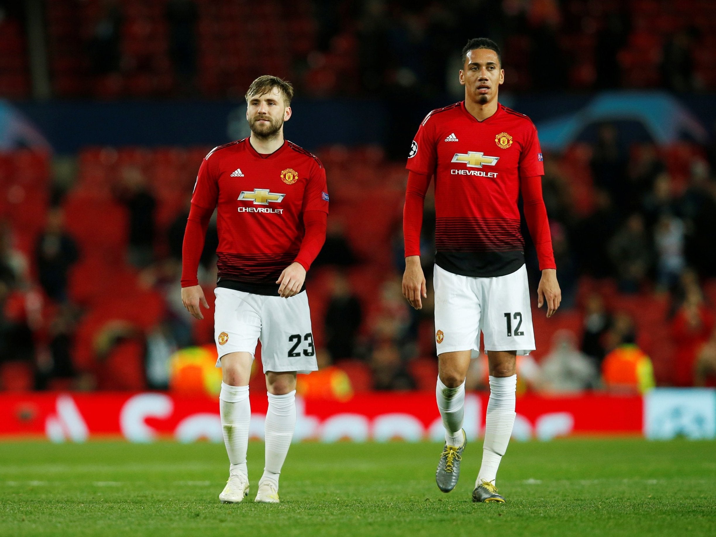 Manchester United were left frustrated by defeat