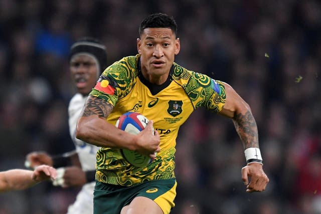Israel Folau is set to be sacked by Rugby Australia and the New South Wales Waratahs