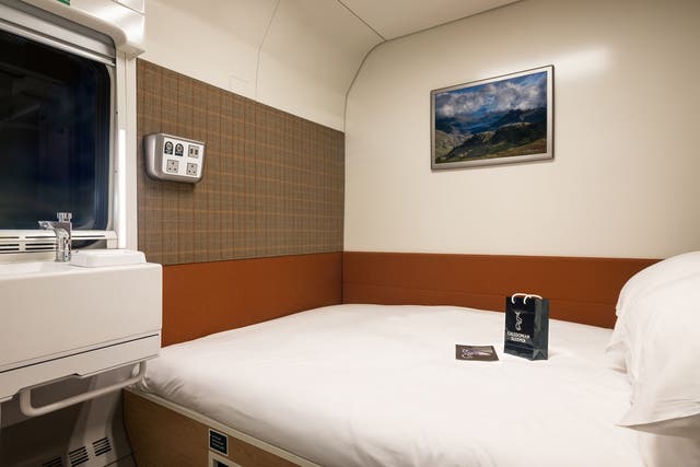 Caledonian Sleeper is the first service to offer double beds