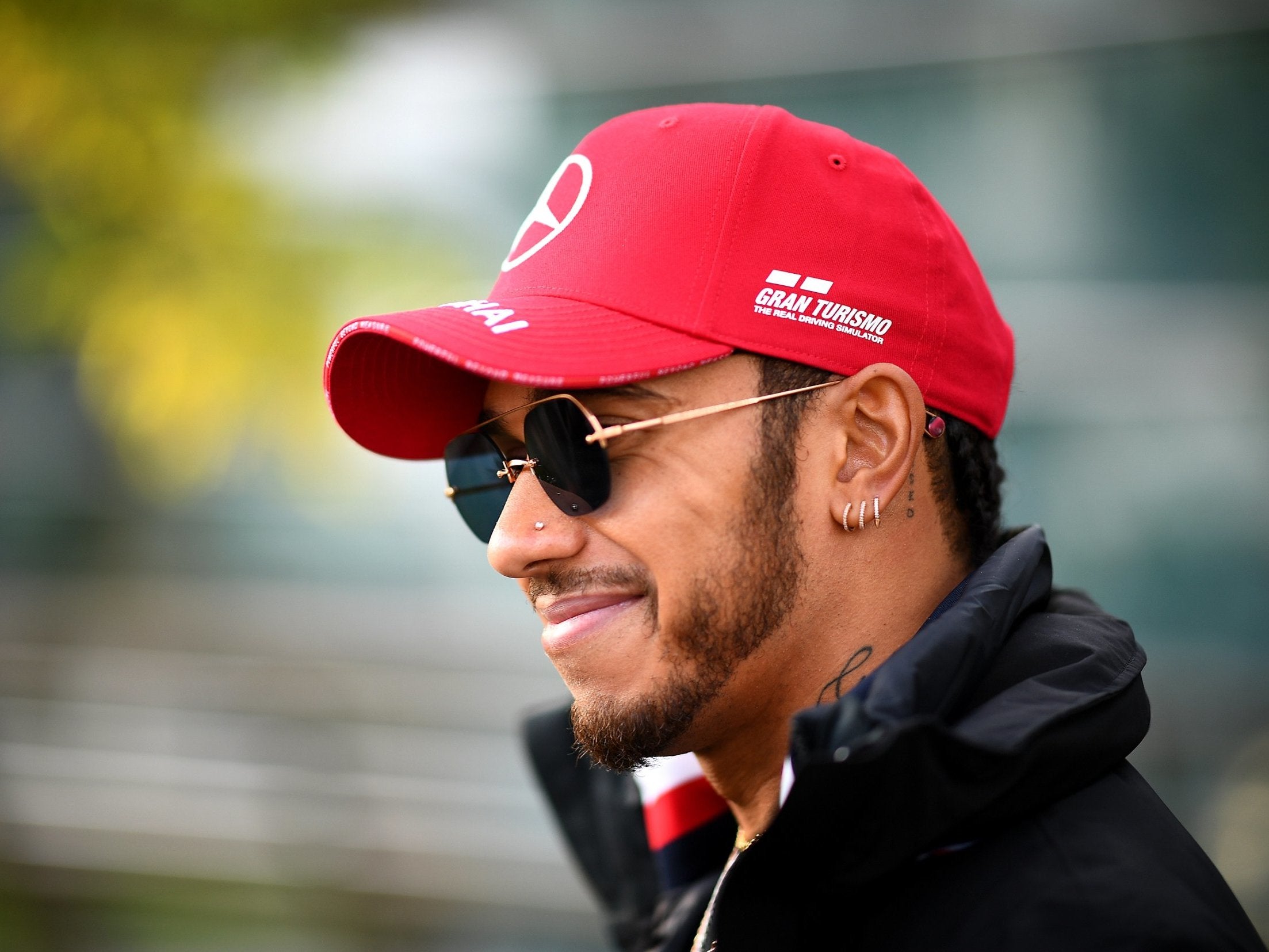 Hamilton is in a relaxed mood ahead of the