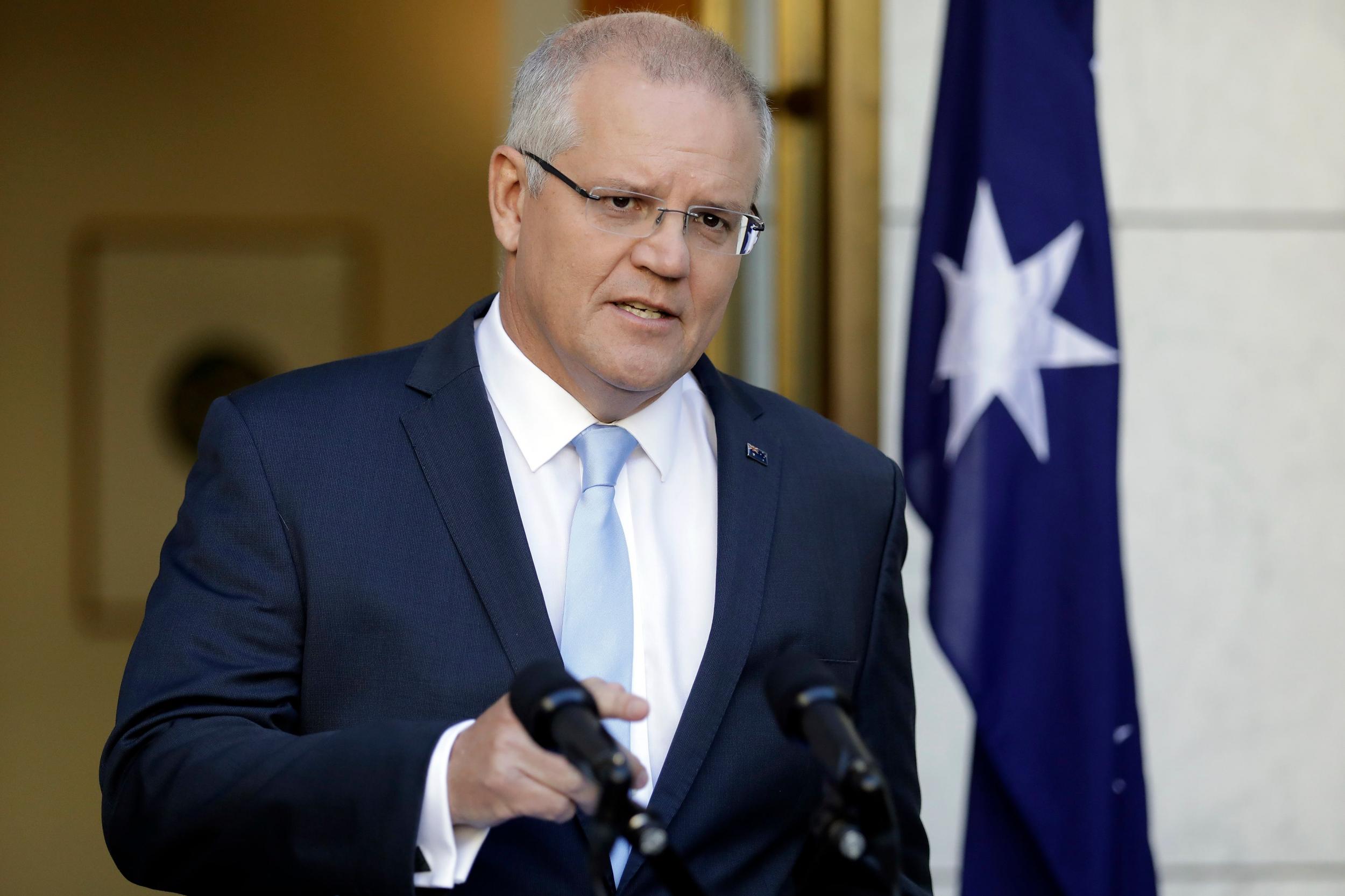 Australian Prime Minister Scott Morrison criticised Israel Folau for his comments