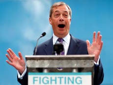 Pint in hand, Farage will ride his Brexit Party to abject failure