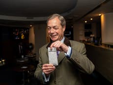 Nigel Farage’s Brexit Party website URL hijacked by pro-EU group
