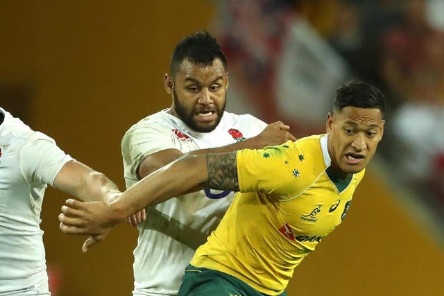 Billy Vunipola has defended Australian rugby player Israel Folau over his anti-gay Instagram post