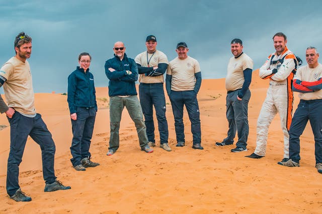 The Future Terrain team who took part in the Carta Rallye 2019