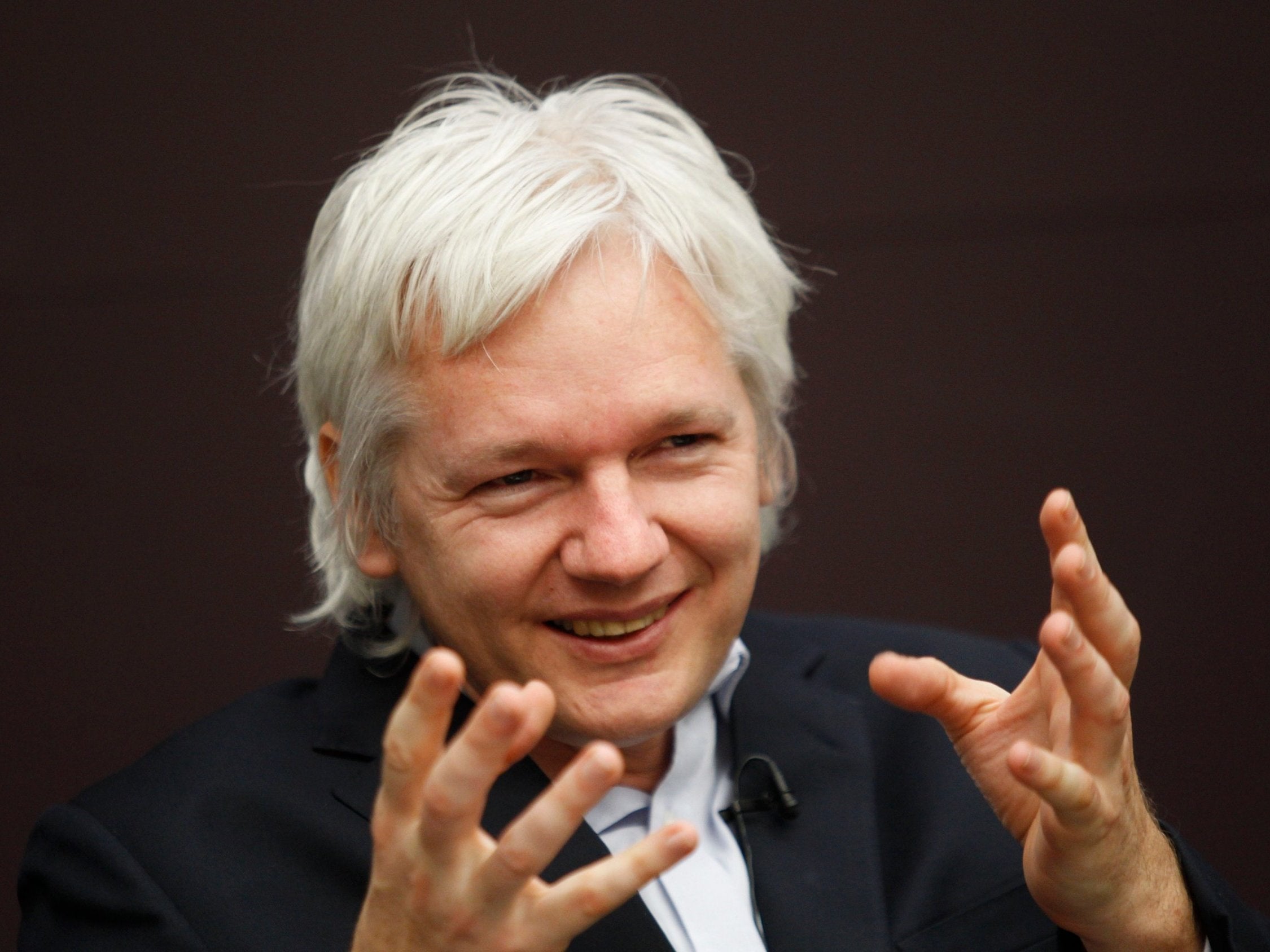 File image of WikiLeaks founder Julian Assange