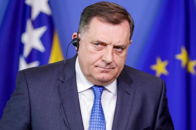 Milorad Dodik is the chair of the presidency of Bosnia and Herzegovina