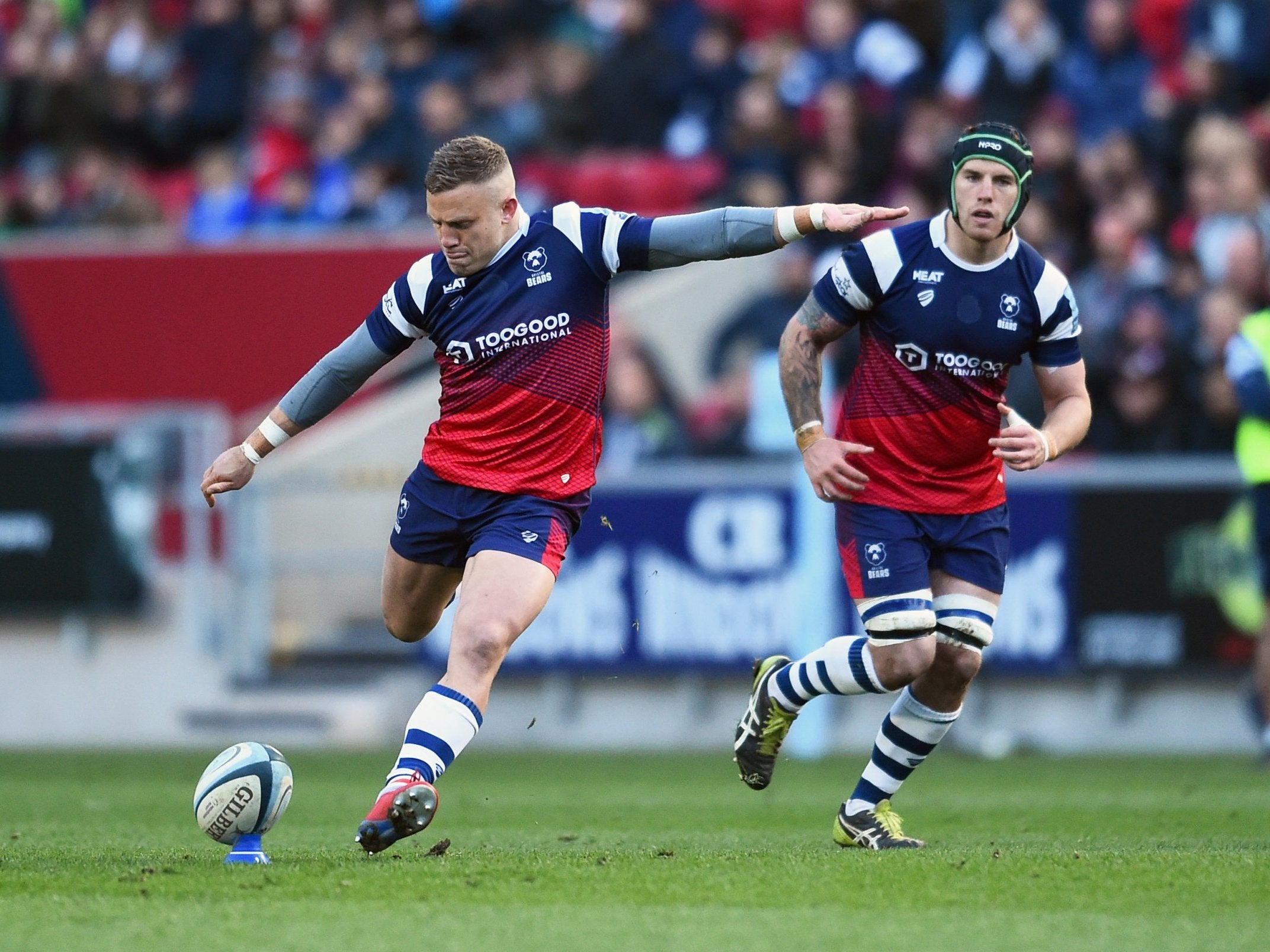 Ian Madigan kicked a last-minute penalty to win the Premiership clash with Saracens