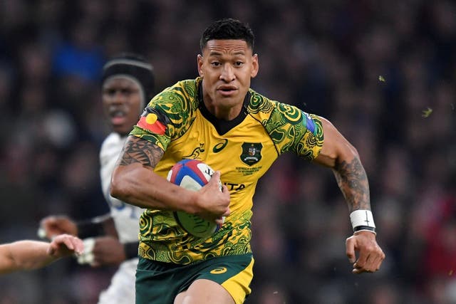 Rugby Australia intend to sack Israel Folau