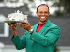 Tiger Woods reflects on ‘overwhelming’ Masters win