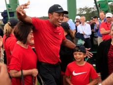 Happy, laughing and winning again: The resurrection of Tiger Woods