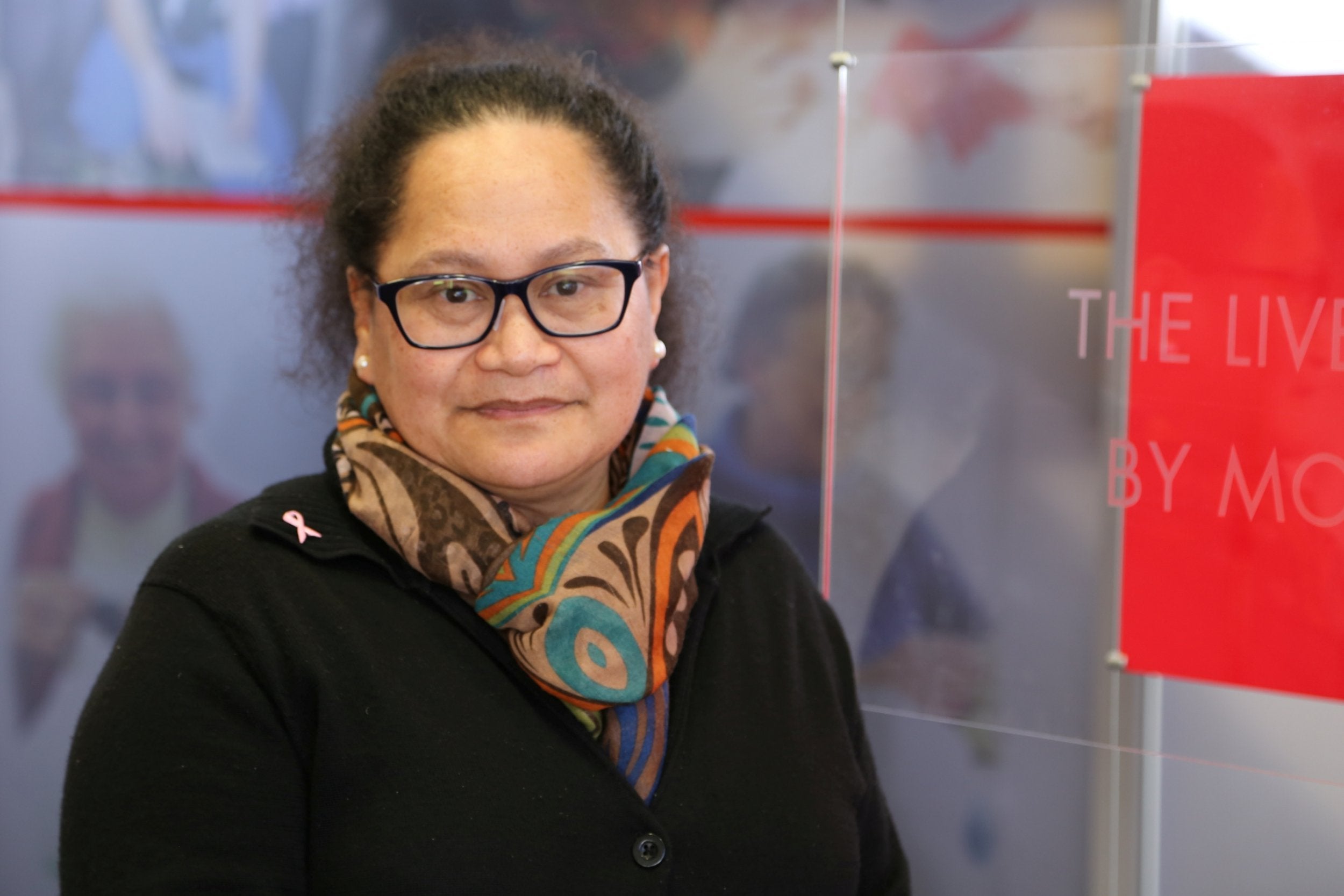 Red Cross worker Louisa Akavi, a New Zealand national, is an undated photo