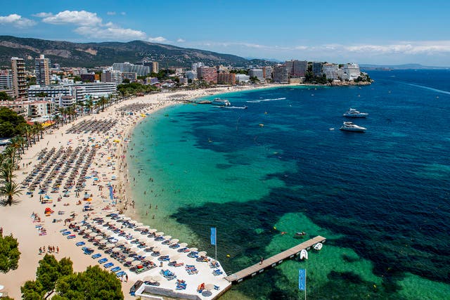 Magaluf is one of the Britain's favorite holiday destinations