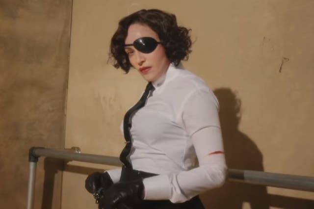 Madonna in the video teaser for her new album, Madame X